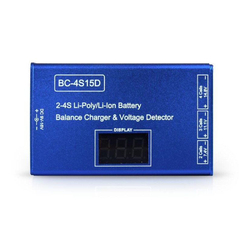 🈣 HobbyTiger BC-4S15D 平衡充 鋰電池 2S~4S 充電器 航模電 改裝 電壓顯示 EDGE 逆鱗