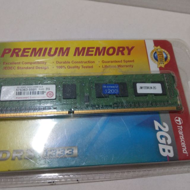 DDR3 1333 記憶體 桌電 2GB