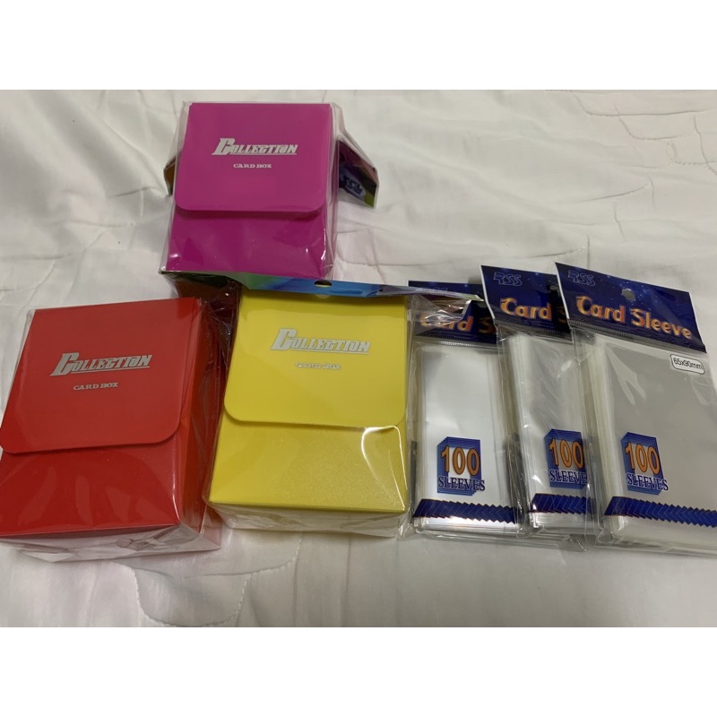 【雙子星】RSS 台灣製 透明卡套 65x90mm 100張 薄 塑膠卡盒 直式標準卡盒 RSS