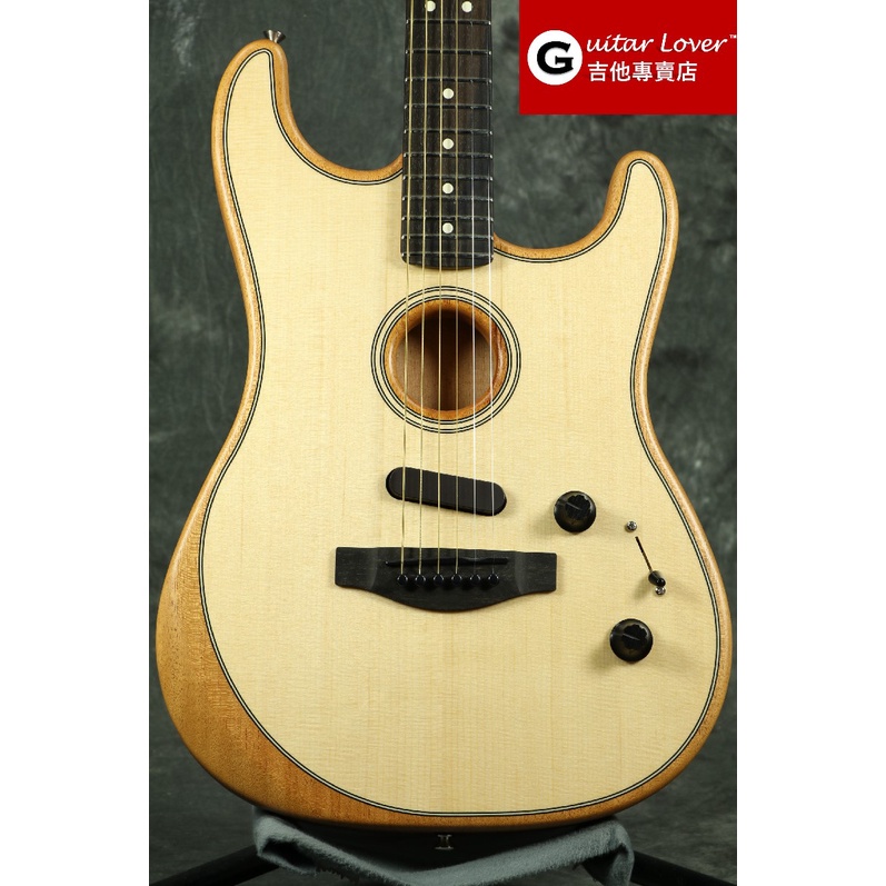 Fender American Acoustasonic Stratocaster Natural 美廠 原木色