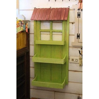 zakka鄉村風木作雜貨 wrinkly 屋簷壁架 收納架 展示架 美式鄉村手工道具 日式鄉村風家飾 復古風 陳列架
