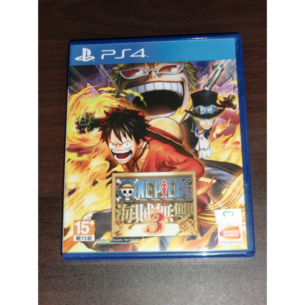PS4 海賊無雙3 中文版 二手 one piece 航海王