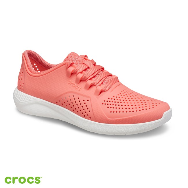 Crocs 卡駱馳 (女鞋) 女士LiteRide徒步繫帶鞋-205234-6SL_洞洞鞋