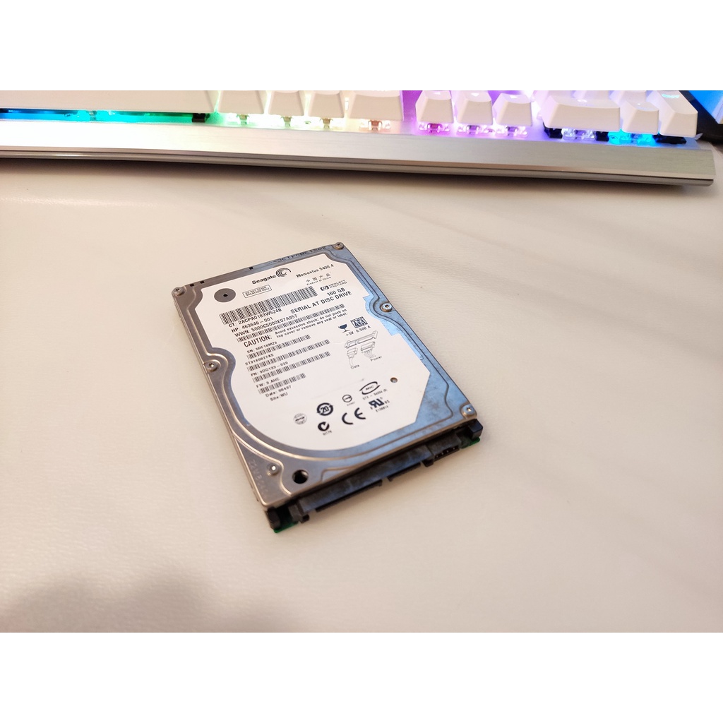 「二手良品」Seagate 160GB 2.5吋 SATA3.0 內接硬碟  筆電桌電