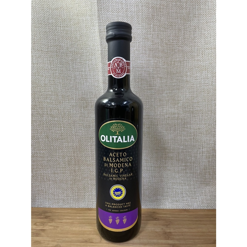 奧利塔摩典那巴薩米克醋 500ml Olitalia Balsamic vinegar義大利原裝原罐進口 元生雜糧