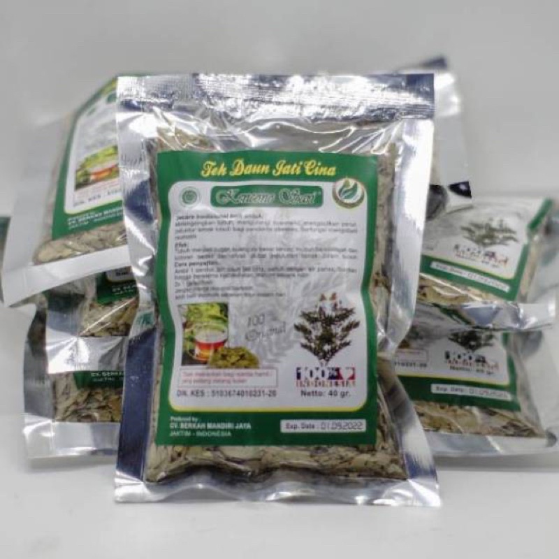 Teh Daun Jati Cina Kencono Sari / Pelangsing Alami / Herbal
