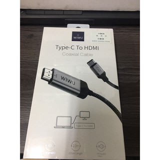 WIWU X9 同屏線 Type-c to HDMI 轉接線 轉同屏TV