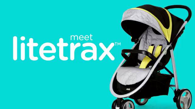 奇哥 Joie litetrax 3時尚運動三輪推車|嬰兒推車【贈蚊帳+後背包】【麗兒采家】