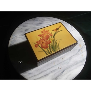 【老時光】早期台灣製木製音樂珠寶盒