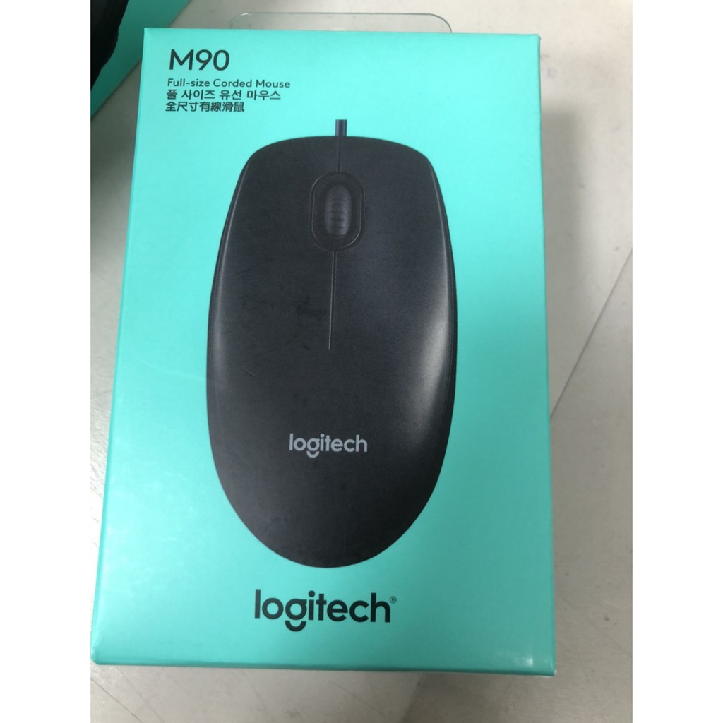 &lt;創世紀現貨含稅開發票&gt; 羅技 Logitech M90 有線滑鼠 光學滑鼠 有線光學滑鼠 原廠保固三年 羅技滑鼠