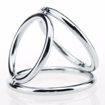 屌環*不鏽鋼鐵三角套環-大.小