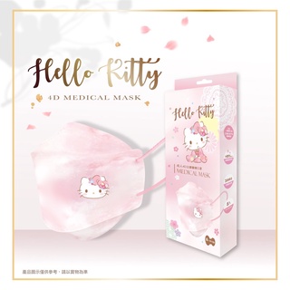【台歐】Melody Hello Kitty BT21成人立體 醫療口罩 KF94魚口 印花 多色 獨立包裝MIT