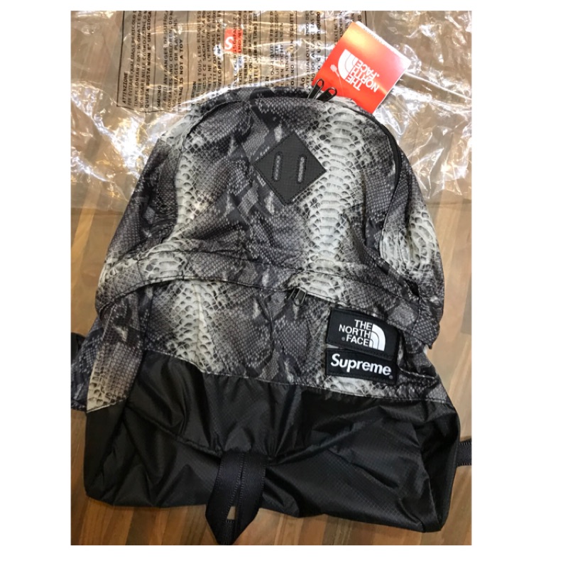 supreme the north face snakeskin backpack