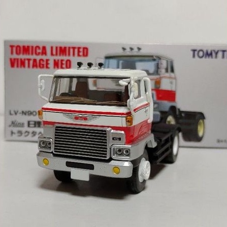 Tomytec 1/64 TLV LV-N90a HINO HE366 TRACTOR HEAD 日野 拖車頭 卡車