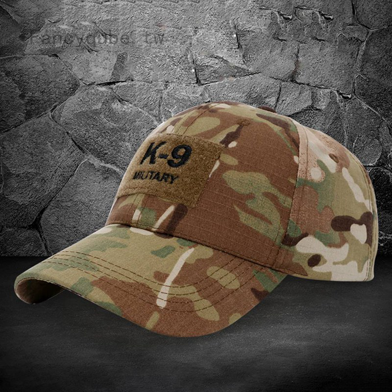 迷彩棒球帽 US ARMY 刺繡帽 K9戰術帽 特種兵蟒紋帽
