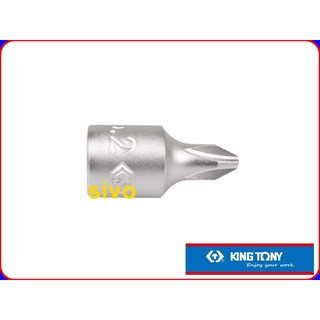 KING TONY 2011X PH1/PH2/PH3/PH4專業工具 2分 十字起子頭套筒