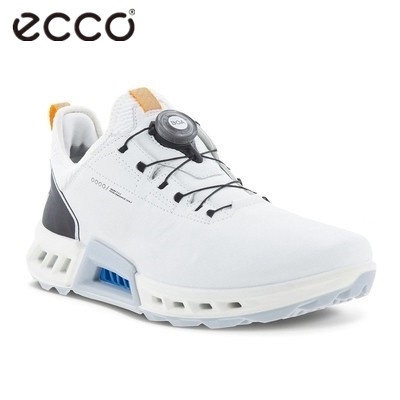 Ecco 2022新款男士高爾夫球鞋 BOAwater 防水 360 度透氣運動鞋 BIOM C4 130424