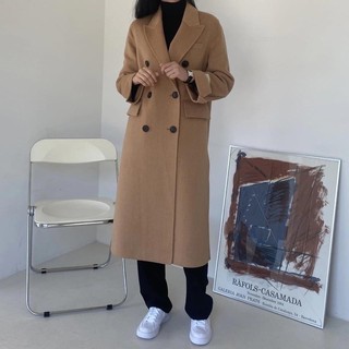 全新轉賣 miss murmur 顯瘦西裝領大衣 羊毛外套 korea 保暖 氣質 上班族 正韓