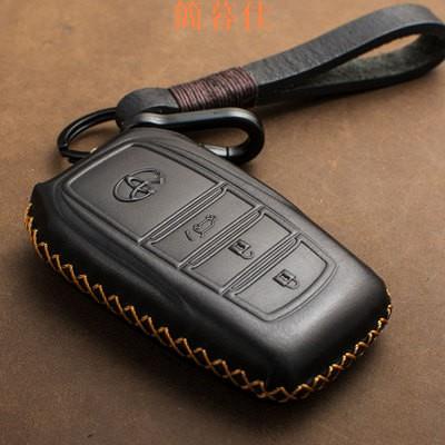 【簡暮佳】TOYOTA豐田 2019年5代 RAV4 汽車 鑰匙皮套 Camry八代 CHR 真皮鑰匙包 遙控器保護