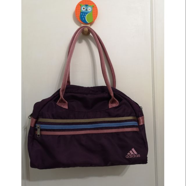 二手愛迪達Adidas手提包肩背包書包媽媽包 運動包 提袋 長40寬20