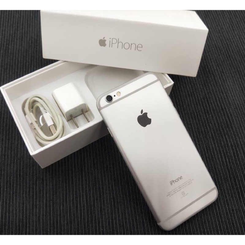 二手Apple iPhone6/64g_銀色（無外傷）