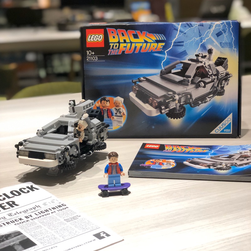 已售出紀念 Lego 回到未來back To The Future 二手美品 蝦皮購物