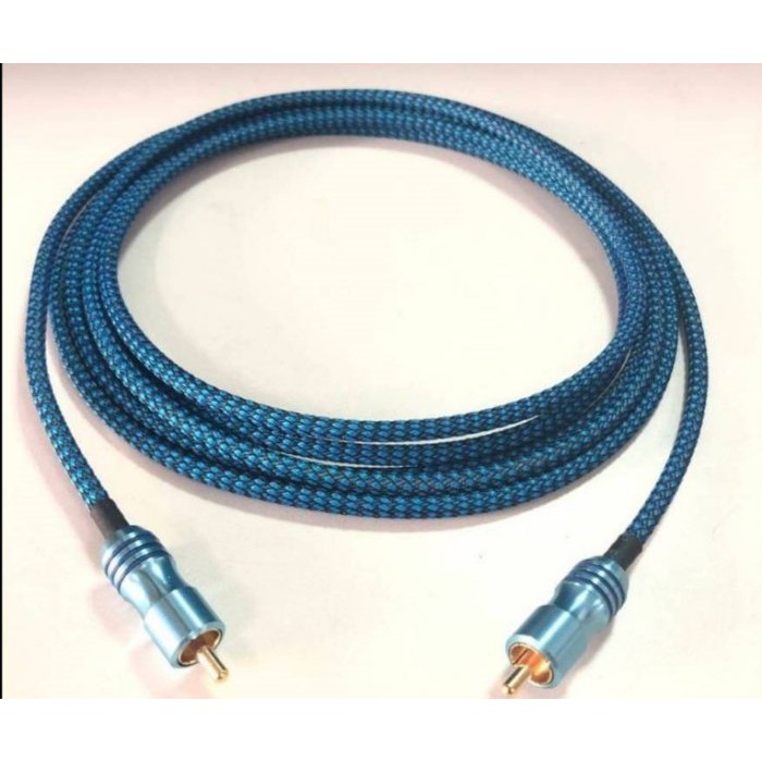 永悅音響 DC Cable H-43CC 重低音訊號線3M (藍色) 全新公司貨歡迎+聊聊詢問(免運)