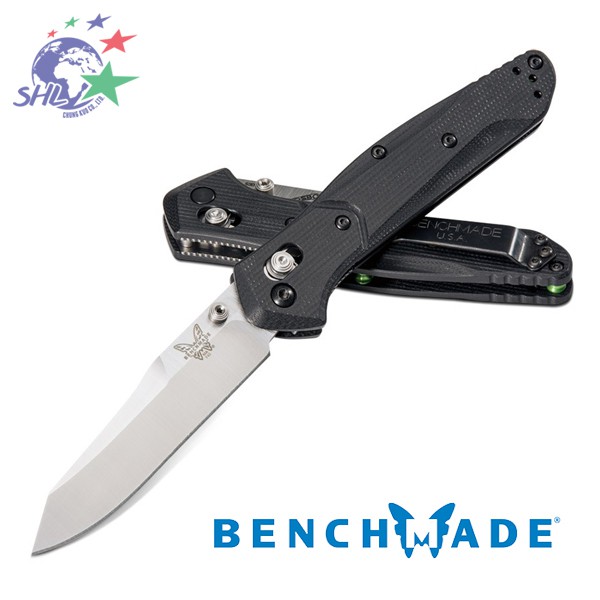 Benchmade Osborne AXIS Lock Knife 黑3D格紋G10柄折刀 / 940-2【詮國】