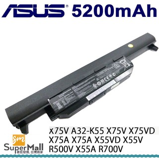 電池 適用於 ASUS華碩 X75V A32-K55 X75V X75VD X75A X75A X55VD X55v