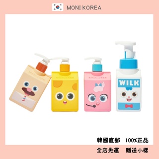 [Milk Baobab] 韓國直郵 正品 麵包理髮店 嬰兒&兒童4件套裝 洗髮精+護髮素+沐浴露+洗面奶 低刺激