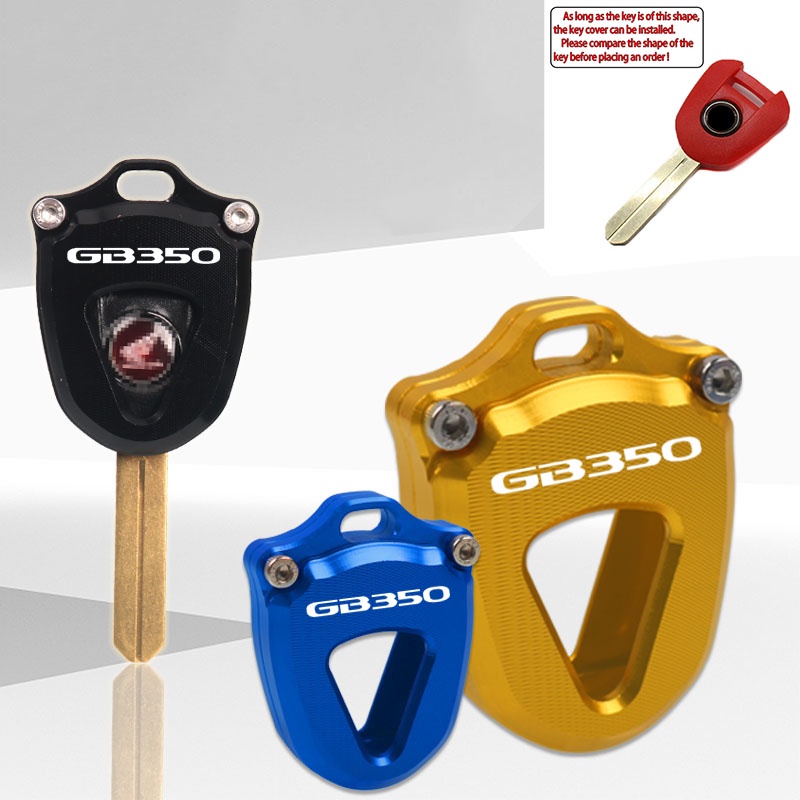 適用於本田 CB350 CB350RS GB350 GB350S 摩托車 CNC 鑰匙扣殼殼鑰匙保護 CB 350 RS