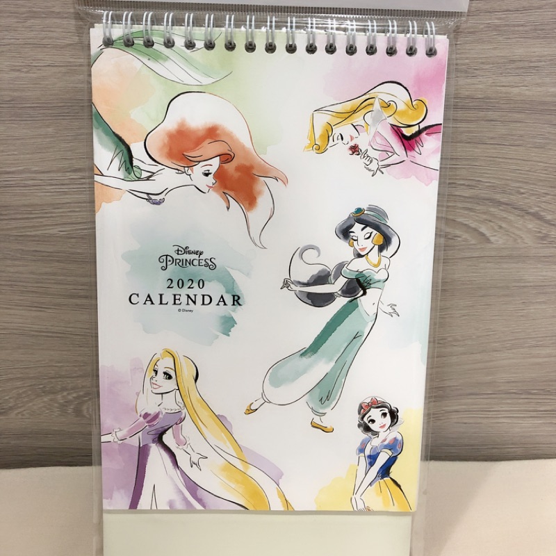 出清現貨🌟韓國大創 迪士尼公主 2020桌曆