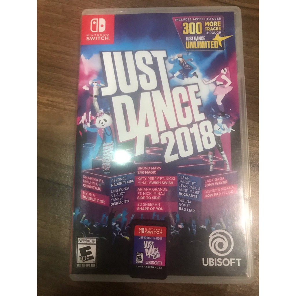 NSwitch 舞力全開 2018 Just Dance 2018 二手九成新