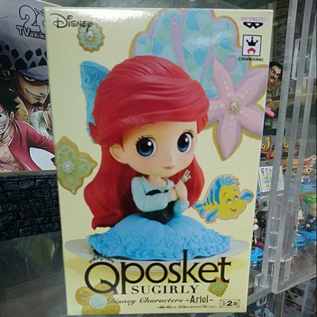 【日版】Qposket 迪士尼 小美人魚公主 艾莉兒 下午茶公仔系列（B款）