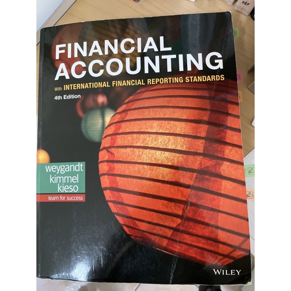 Financial Accounting 4/e 初會原文書 初等會計學原文書 —二手書籍