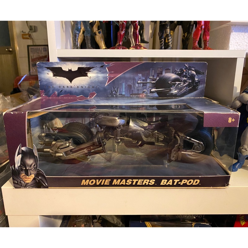 美泰兒 DC 蝙蝠俠 黑暗騎士 蝙蝠機車 BAT-POD 絕版