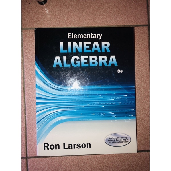 elementary linear algebra 8e Ron Larson