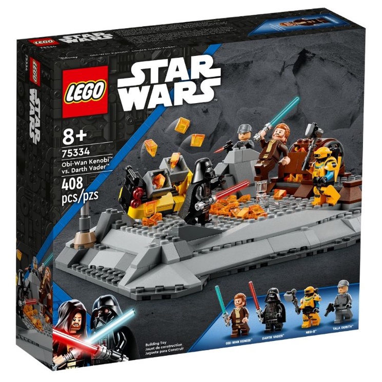 【ToyDreams】LEGO樂高 星戰 75334 歐比王肯諾比 vs. 達斯維達 Darth Vader