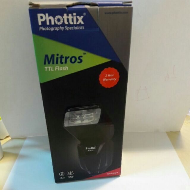 ＜清貨＞Phottix Mitros TTL Flash for CANON閃光燈