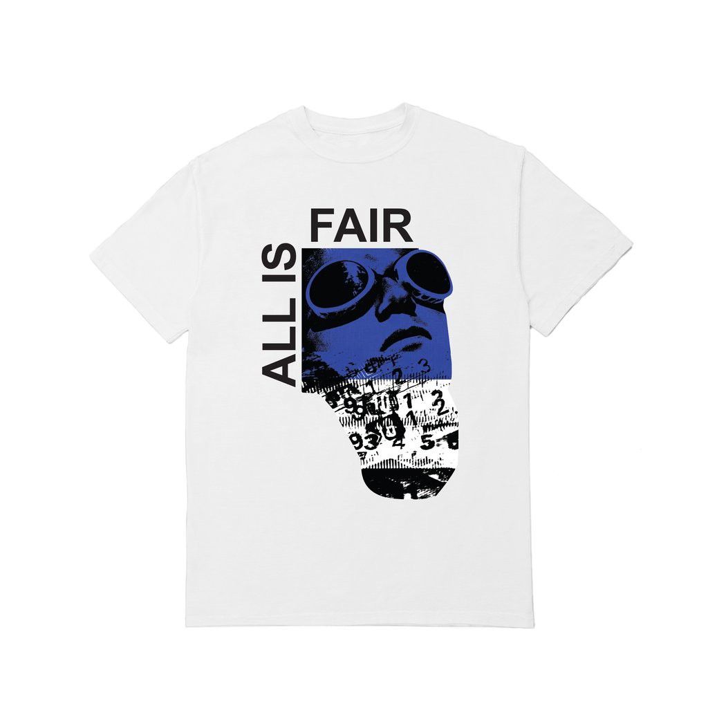 FairPlay 19S/S All Is Fair 白 短袖T恤 純棉 印花 休閒 美牌 上衣 短T