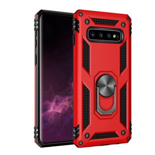 【軍工防摔】三星 Galaxy S10 Plus S10E 手機殼 S10+ 磁吸車用支架 指環 保護殼 硬殼