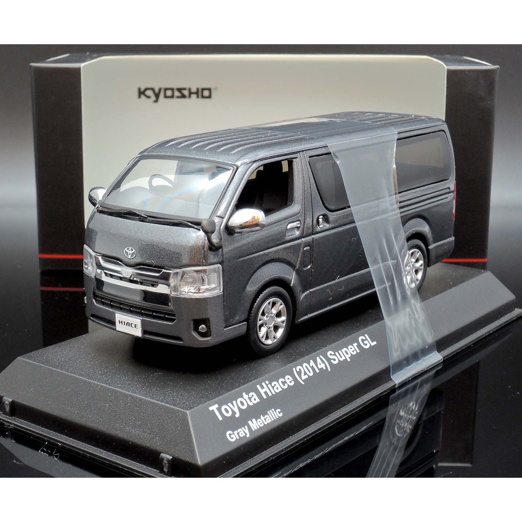 【M.A.S.H】[現貨瘋狂價] Kyosho 1/43 Toyota Hiace Super GL 2014 深灰