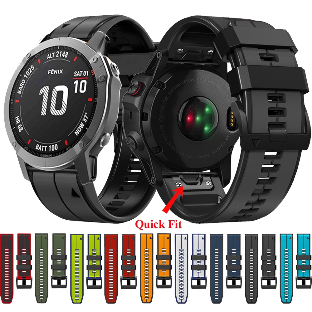 Garmin Marq Descent G1 Mk3i Mk2i Mk2 Mk1 錶帶 22mm 26mm 快拆 矽膠