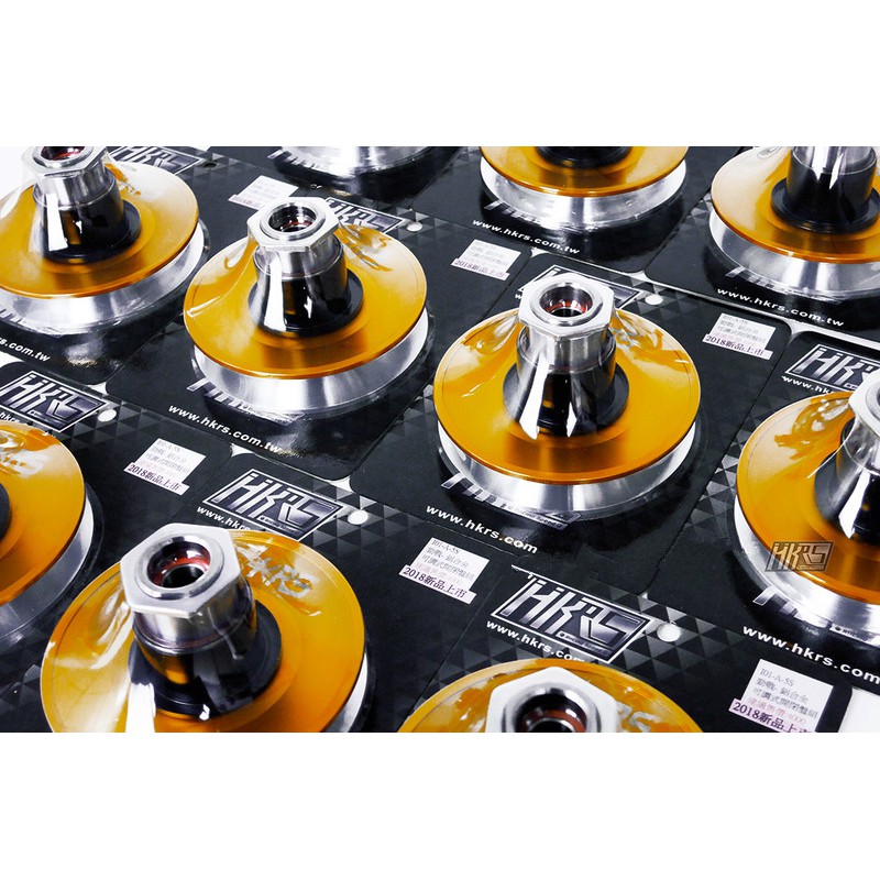 HKRS 鍛造鋁合金 輕量化 超有感鋁合金開閉盤 競技型 可調式開閉盤 六溝式 變速 傳動 勁戰 BWS車種