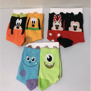 《迪士尼現貨》全新/日本迪士尼商店購入襪子高飛狗布魯托米奇米妮毛怪大眼仔