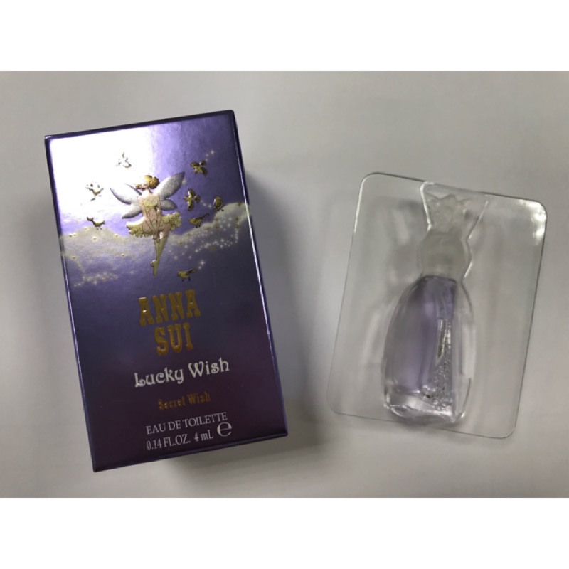 Anna Sui 幸運精靈淡香水 小香4ML 法意公司貨