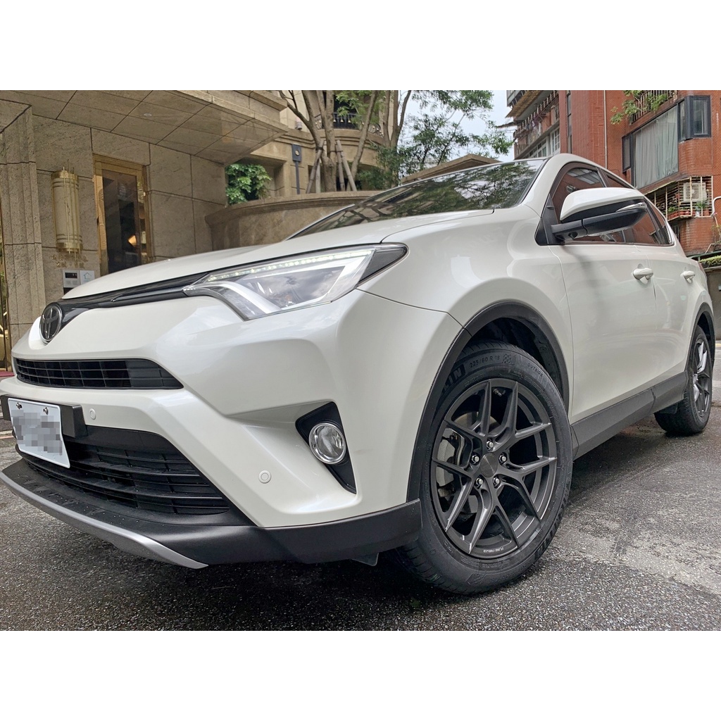 【凱達輪胎鋁圈館】MAXX M22 鐵灰 18吋 5H114.3 RAV4 8.9Kg輕量化 歡迎詢問