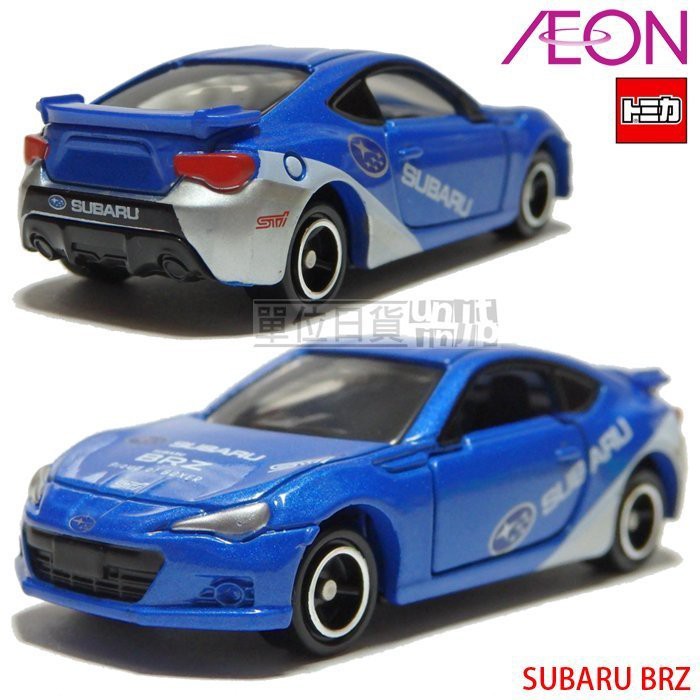 單位日貨 日本正版多美tomy Tomica Aeon 限定第26彈subaru Brz 小車合金車收藏 蝦皮購物