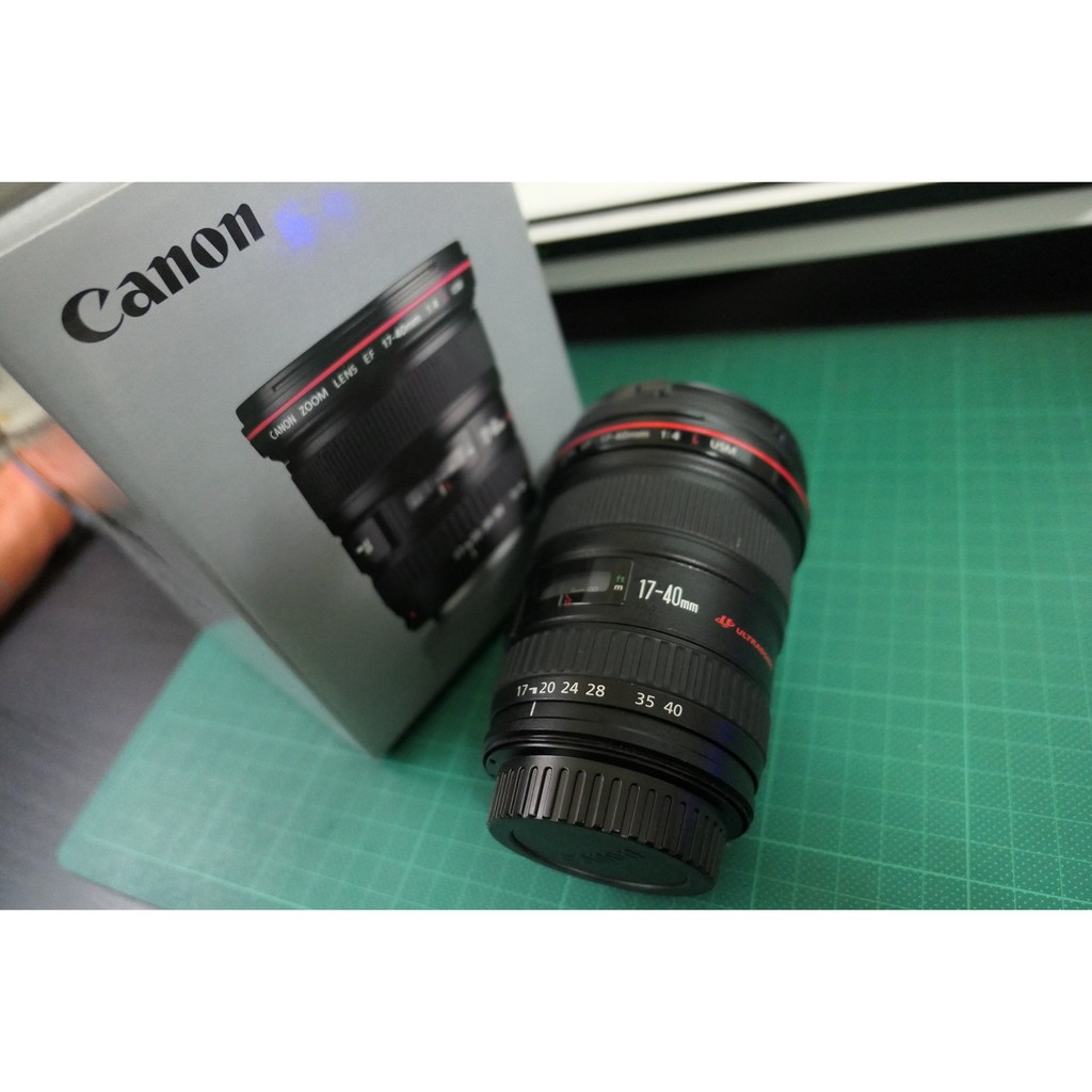 Canon鏡頭17-40mm (送減光鏡, 遮光罩)