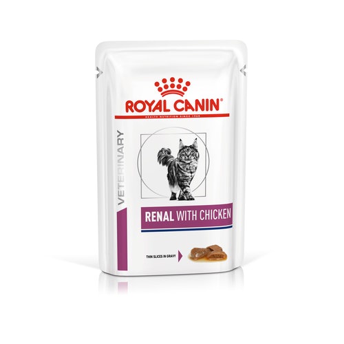 ROYAL CANIN 法國皇家《貓RF23CW》85g/(包)一盒12入裝 腎臟病配方濕糧-雞肉（一次請12倍數下單）